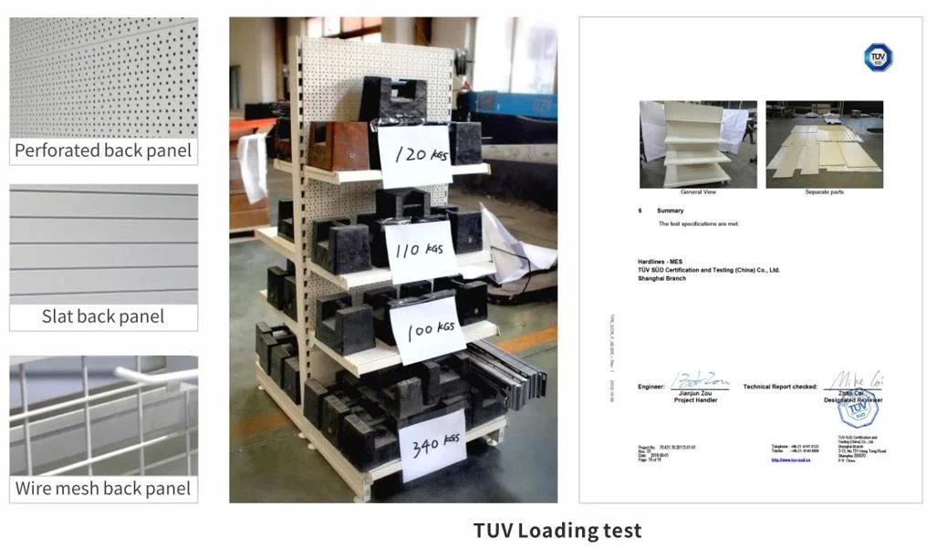 Tegometall Compatible Gondola Shelving for Hardware and Tools Stoor Display Rack for Tools