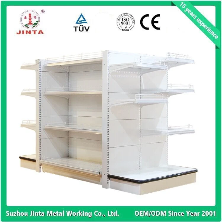 Cosmetic Product Display Shelf with Mirrors