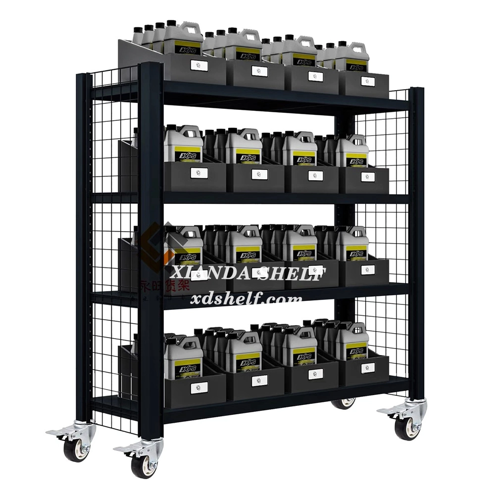 Customized Retail Tool Cabinet Boxes Hardware Store Steel Rack Advertising Display Shelving