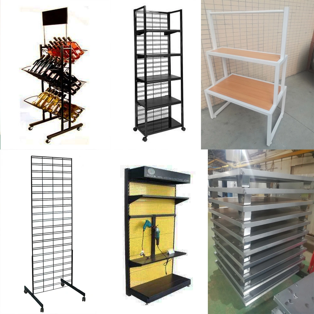 Metal Steel Wire Store Wire Umbrella Cosmetic Book Display Stand Rack Shelf