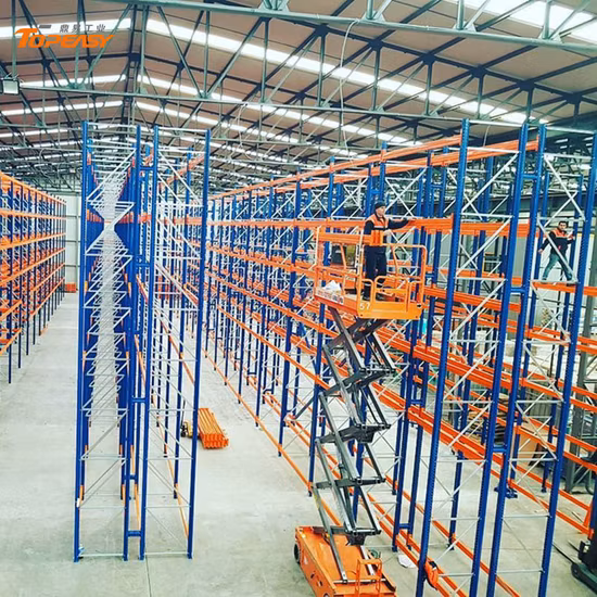 Heavy Duty 5000mm Estantería de paletas ajustable Estantería de almacenamiento de múltiples niveles