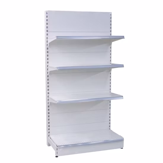 Equipo Rack Góndola Metal Display Tienda de abarrotes Compras Estantes de supermercado usados