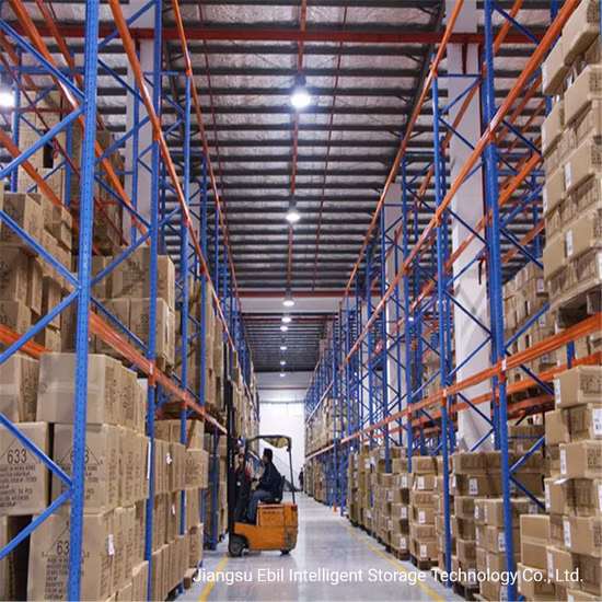 Equipo logístico Heavy Duty Warehouse Storage Steel Q235 Pallet Storage Rack Montantes y vigas Rack