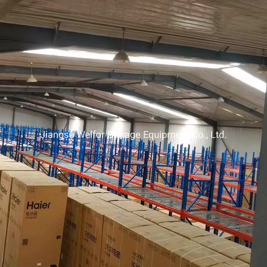 Estantería de paletas selectivas de acero de servicio pesado para soluciones de almacenamiento de almacenes industriales