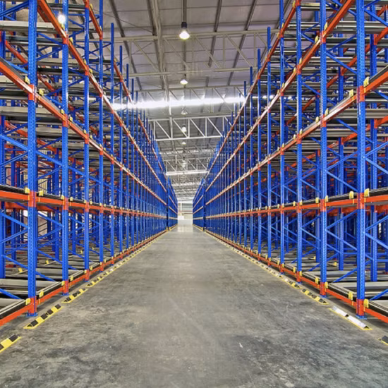 Estante de plataforma de almacenamiento de almacén industrial de servicio pesado certificado